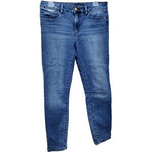 Ivanka Trump Size 8 Sculpting Lean Skinny Ankle Jeans Designer